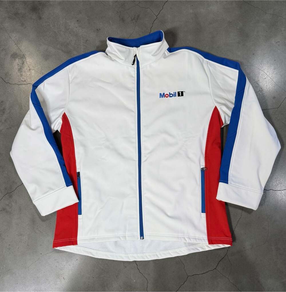 Boardroom Eco Apparel Mobil 1 NBA Official Motor Oil Full Zip Track Jacket